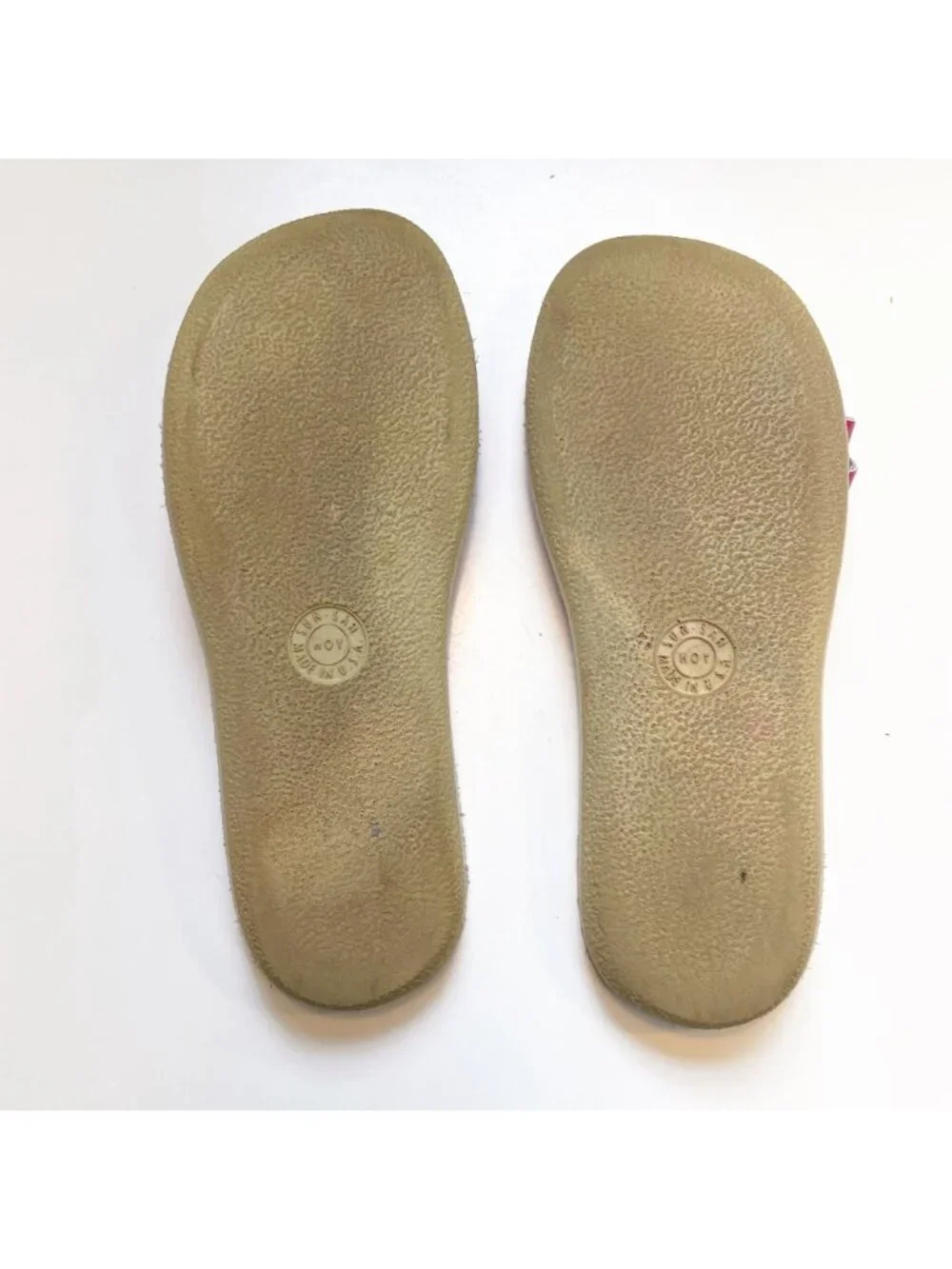 Salt Water Sun-San Slip On Sandals, Size 3
